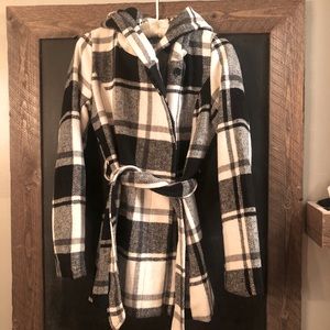 Mossimo Hooded Cape Style Coat